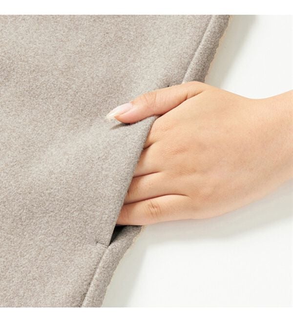 RANAN（ラナン）の「ウールライクディープＶネックジャンパースカート（ジャンパースカート）」｜詳細画像