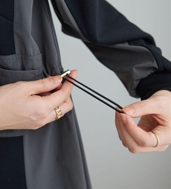 BELLUNA（ベルーナ）の「配色切替ポケットデザインワンピース（その他ワンピース）」｜詳細画像