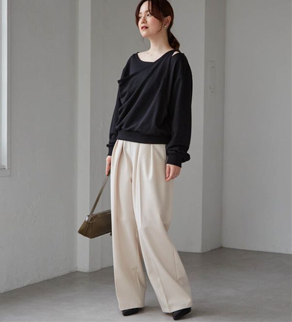 RANAN（ラナン）の「レイヤードデザインスウェット（トレーナー・スウェット）」｜詳細画像