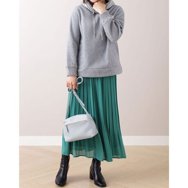 BELLUNA（ベルーナ）の「ケーブル切替デザインフードパーカー（パーカー）」｜詳細画像