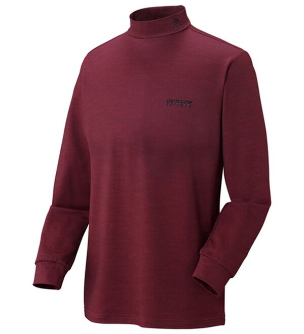 「【３色組】＜ダンロップ・リファインド＞肌側綿１００％裏起毛ハイネック（メンズカットソー）」｜詳細画像