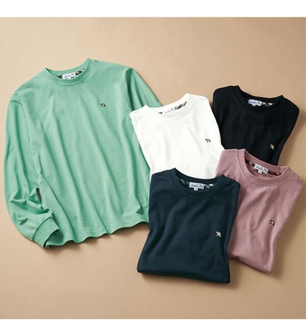 「＜アーノルド　パーマー＞ワンポイント刺しゅうベーシックＴシャツ（メンズＴシャツ）」｜詳細画像