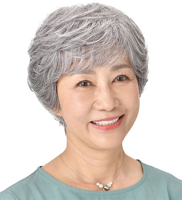 「お買得　人毛フルウィッグ（ウィッグ・ヘアピース・エクステ）」｜詳細画像