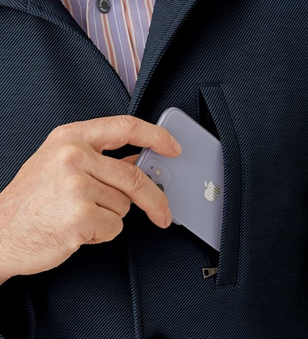 「＜ゴールデンベア＞上品仕上げのストレッチジャケット（メンズジャケット）」｜詳細画像