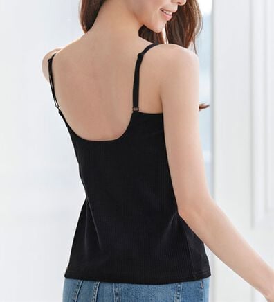 YU'NOW（ユナウ）の「【カップ付インナー】バックオープンブラキャミソール（ブラトップ・カップ付きインナー）」