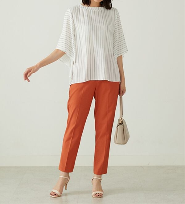 BELLUNA（ベルーナ）の「ＵＶ対策！涼やかケープ風ブラウス（ブラウス）」｜詳細画像