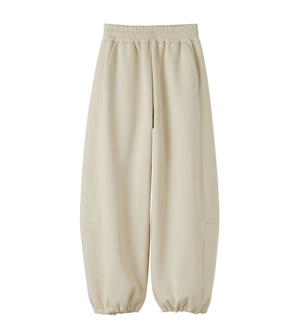 RANAN（ラナン）の「裏起毛カーブスウェットパンツ（その他パンツ）」｜詳細画像