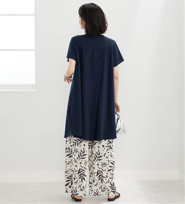 BELLUNA（ベルーナ）の「切替デザインチュニックワンピース（チュニック）」｜詳細画像