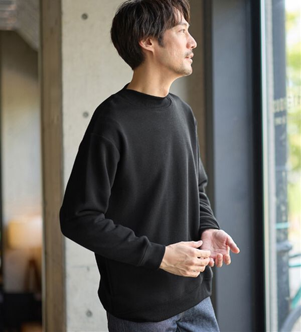 REMEN'S（リメンズ）の「【裏起毛】スタンドネックトレーナー（メンズトレーナー）」｜詳細画像