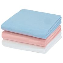 「綿１００％お買得ワンタッチシーツ３色組（敷布団、薄手マットレス用）（敷布団カバー・シーツ）」