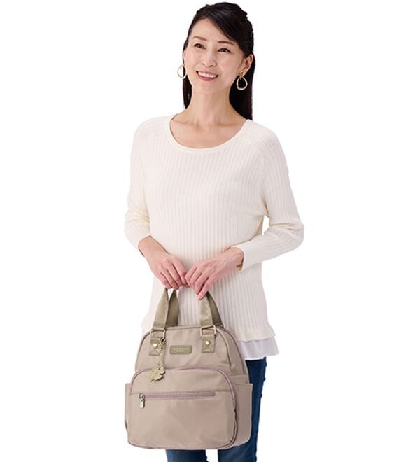 「整理収納アドバイザー監修１０ポケット軽量リュック（リュック）」｜詳細画像