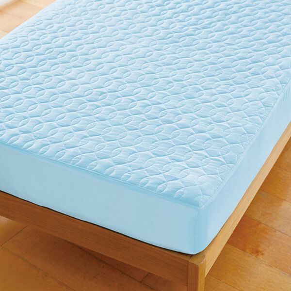 「パッドがいらない綿平織一体型ボックスシーツ（ボックスシーツ・ベッドシーツ）」｜詳細画像