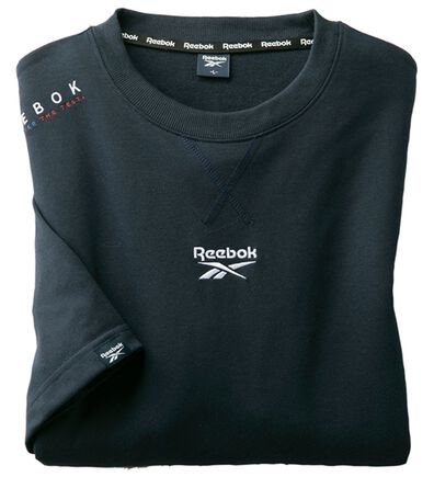 「＜リーボック＞吸汗速乾７分袖トレーナー＆７分丈カーゴパンツ（メンズトレーナー）」