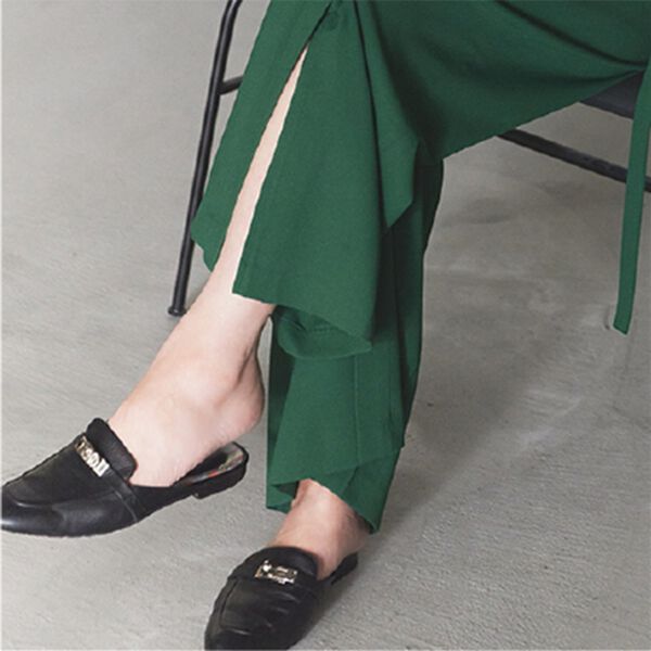 RANAN（ラナン）の「ロングスリットパンツ（フルレングスパンツ）」｜詳細画像