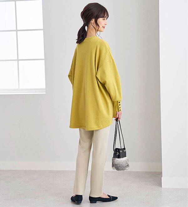 BELLUNA（ベルーナ）の「あったか裏起毛！ホカロンパンツ（フルレングスパンツ）」｜詳細画像