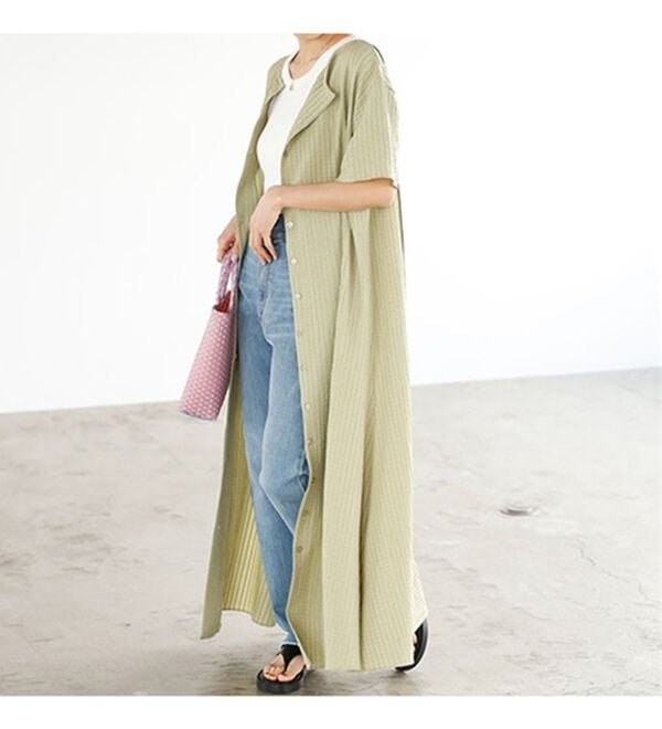 GeeRA（ジーラ）の「カットシャーリングマルチウェイワンピース（その他ワンピース）」｜詳細画像