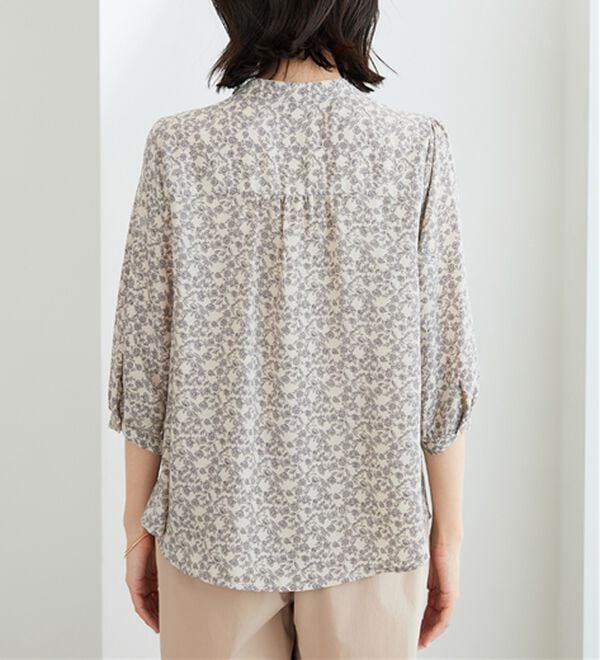 BELLUNA（ベルーナ）の「ケープ風デザインブラウス（ブラウス）」｜詳細画像