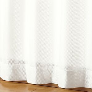 「１００サイズ防音・ＵＶカット・見えにくいレースカーテン（レースカーテン）」｜無地調