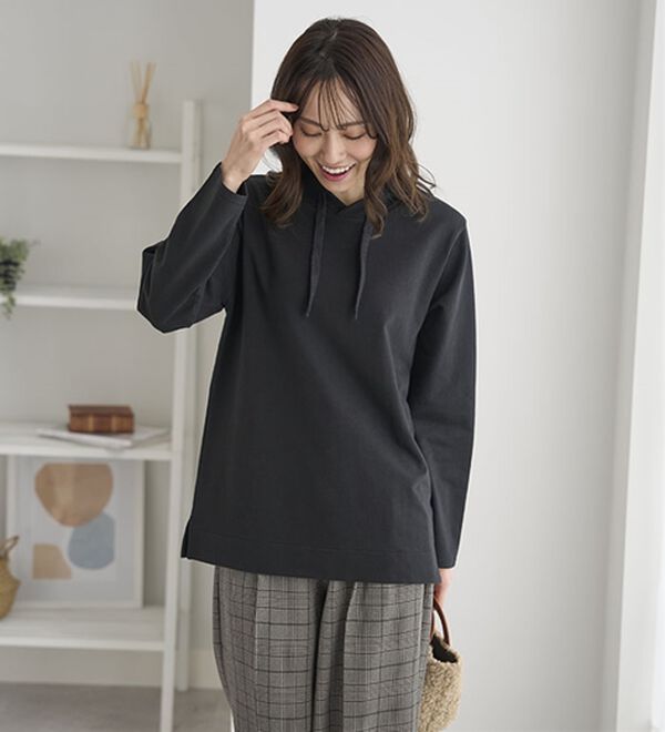 BELLUNA（ベルーナ）の「【２枚セット】大人カジュアルプルオーバー（カットソー）」｜詳細画像