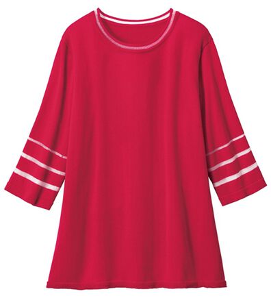 ルフラン（ルフラン）の「「魅せる」涼し気シアーなサマーニット（ニット・セーター）」