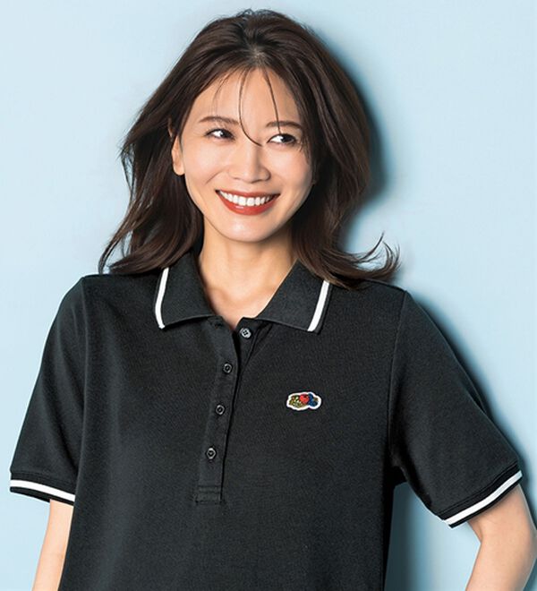 BELLUNA（ベルーナ）の「【ＦＲＵＩＴ　ＯＦ　ＴＨＥ　ＬＯＯＭ】配色ラインポロワンピース（その他ワンピース）」｜詳細画像