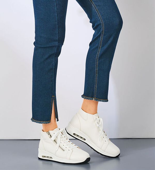 ルフラン（ルフラン）の「サイドジッパー４Ｅハイカットスニーカー（スニーカー）」｜詳細画像