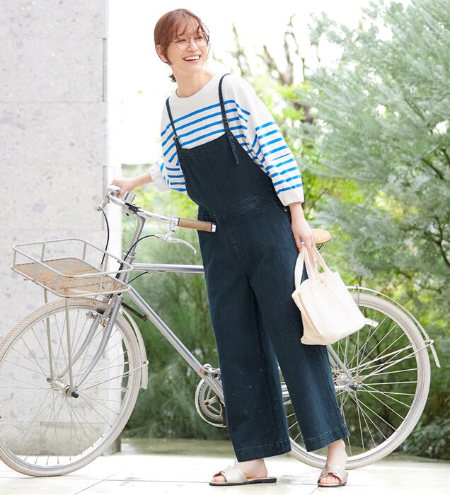 velnica新品未使用サロペット velnica新品未使用サロペット セール パールデザインVネック