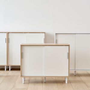 iellio（イエリオ）の「Ｒｏｏｍｎｈｏｍｅ北欧風モダンキャビネット＜収納　キャビネット　スクエアキャビネット　ラック　収納棚＞（リビング収納）」｜詳細画像