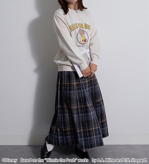 BELLUNA（ベルーナ）の「＜Ｄｉｓｎｅｙ＞【プー】プリント裏起毛トレーナー（トレーナー・スウェット）」｜詳細画像