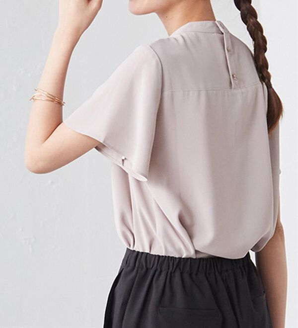 RANAN（ラナン）の「機能付タックデザインブラウス（ブラウス）」｜詳細画像