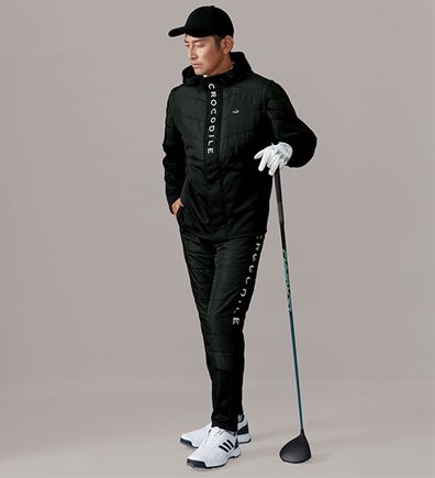 「＜クロコダイル＞アクティブヒート防風ストレッチスーツ（メンズスポーツウェア（トップス））」