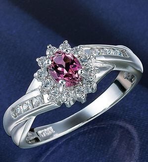 BELLUNA（ベルーナ）の「ピンクトルマリンシャインリング（リング）」｜詳細画像