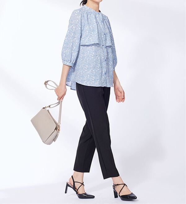 BELLUNA（ベルーナ）の「サラサラ美脚テーパードパンツ（テーパードパンツ）」｜詳細画像