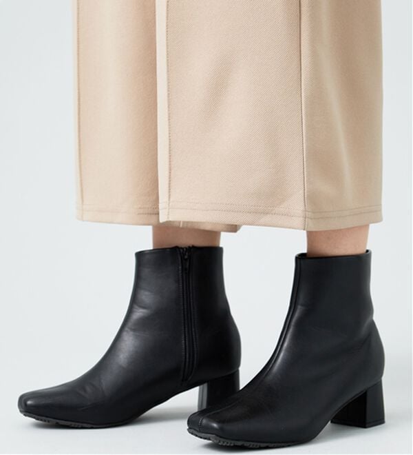 BELLUNA（ベルーナ）の「ツイルストレッチ素材ワイドパンツ（その他パンツ）」｜詳細画像