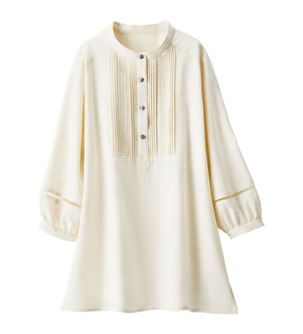 ルフラン（ルフラン）の「ピンタックブラウス（ブラウス）」｜詳細画像