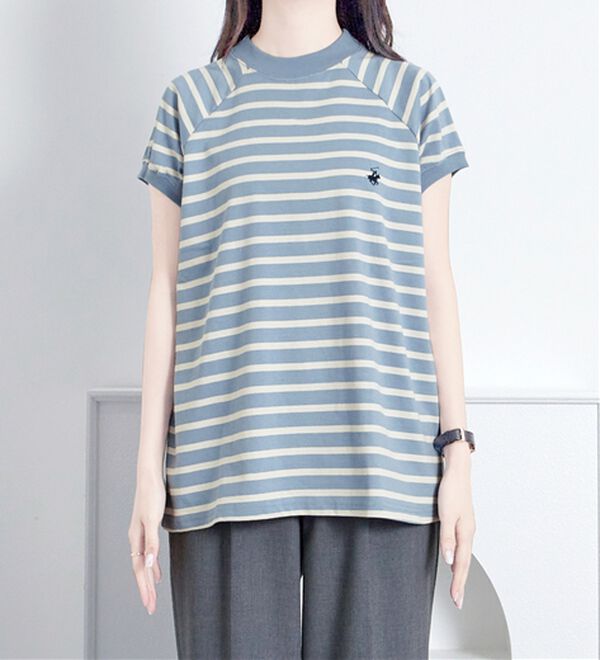 Viola e Viola（ヴィオラ エ ヴィオラ）の「【ビバリーヒルズポロクラブ】ワイドスリーブＴシャツ（Tシャツ）」｜詳細画像