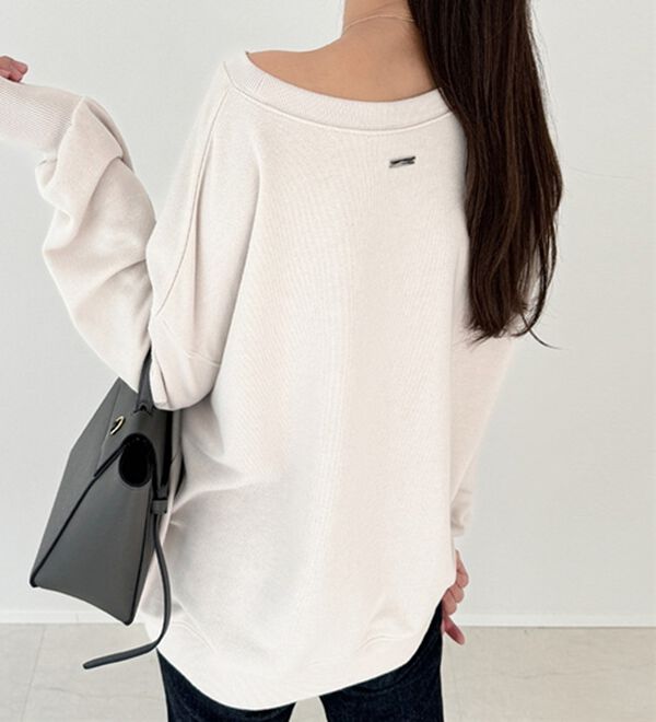 GeeRA（ジーラ）の「着回し自在！柔らか裏毛スウェット（カットソー）」｜詳細画像