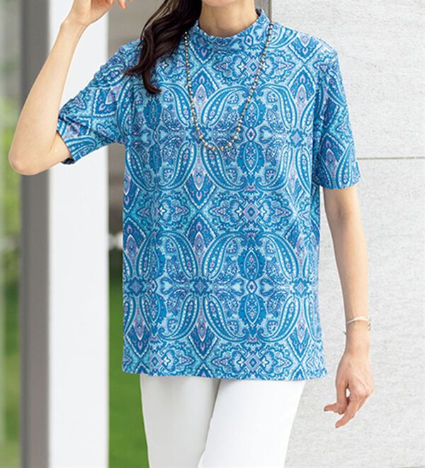 ルフラン（ルフラン）の「さらり華やかプルオーバー（カットソー）」｜詳細画像