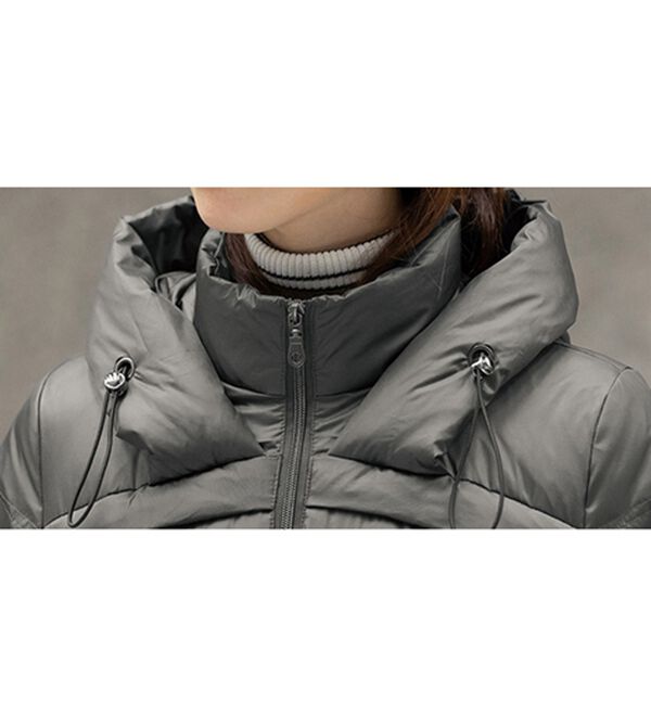 ルフラン（ルフラン）の「ハトメ使いボリューム衿ダウンコート（ダウンコート・ジャケット・ベスト）」｜詳細画像