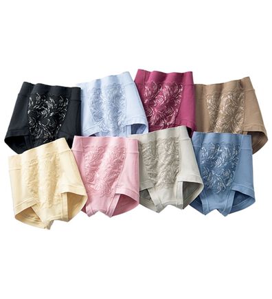 「【８色組】お尻をふんわりもち上げショーツガードル（ショーツ）」