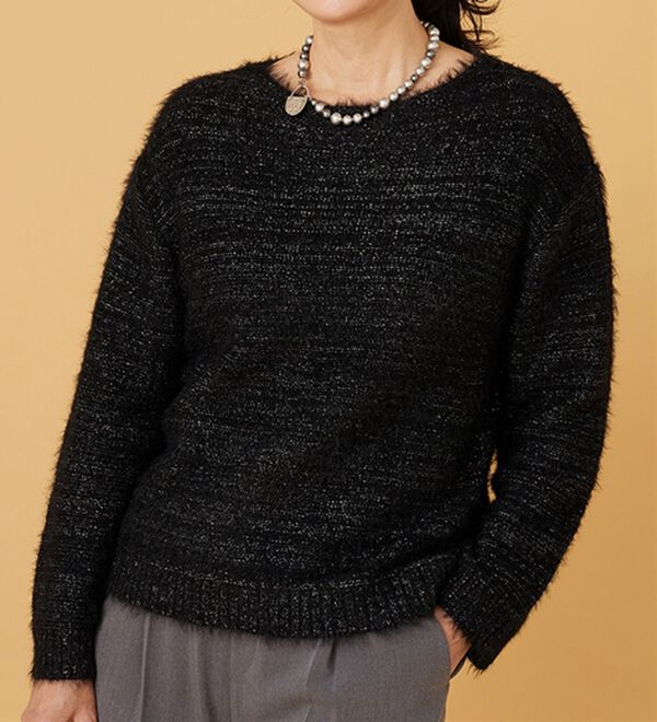 BELLUNA（ベルーナ）の「ふわふわシャギープルオーバー（ニット・セーター）」｜詳細画像