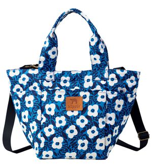 BELLUNA（ベルーナ）の「＜ｋｉｐｐｉｓ＞花柄２ウェイ手提げ（ハンドバッグ）」｜ブルー花柄
