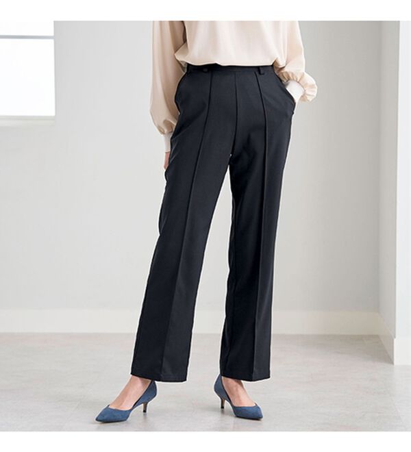 BELLUNA（ベルーナ）の「【４点セット】＜５つのラクが嬉しい！＞洗える！ストレッチ素材４点セットスーツ（その他スーツ）」｜詳細画像