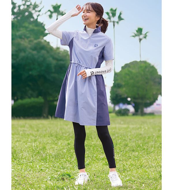 BELLUNA（ベルーナ）の「【三枝こころコラボ】ＵＶ対策インナー【UNDOVE】（カットソー）」｜詳細画像