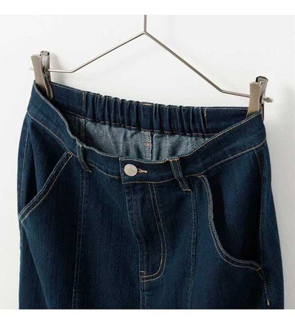 alotta（アロッタ）の「デニム素材マーメイドスカート（ロングスカート）」｜詳細画像