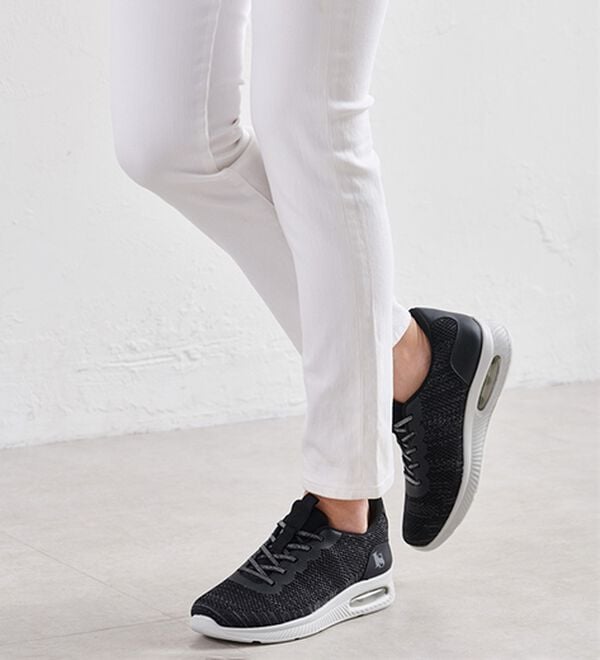 ルフラン（ルフラン）の「ラシーナコンフォート　立ったまま履ける４Ｅエアソールニットスニーカー（スニーカー）」｜詳細画像