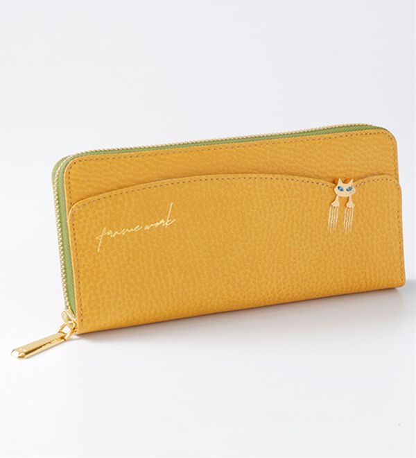 BELLUNA（ベルーナ）の「＜ＦＲＡＭＥ　ＷＯＲＫ＞ラウンド型長財布（財布・パスケース）」｜詳細画像