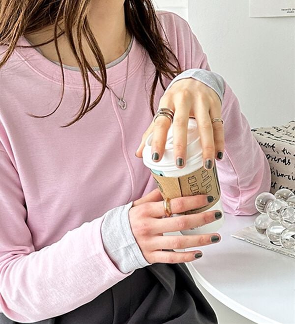 GeeRA（ジーラ）の「着回し自在！スラブシアートップス（カットソー）」｜詳細画像