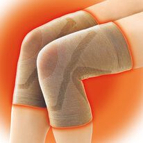 「吸湿発熱　膝楽いきいきサポーター　２枚組（サポーター・肩腰膝ケア）」