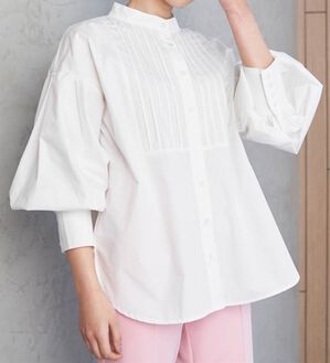 RANAN（ラナン）の「タック使いボリューム袖ブラウス（ブラウス）」｜詳細画像